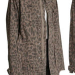 Pistola  dex leopard print cargo jacket Women’s Size M (missing belt)‎ Photo 0