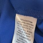 Umgee  Navy Shift Dress Womens XL  Blue Ivory Boho Crochet‎ Lace Sleeves Photo 3