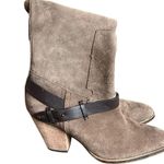 Dolce Vita Hawthorne Western Tall Suede Boot Tan Size 9 Photo 4