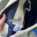 Ame and Lulu Custom Stryker Mini Canvas Cream Tote Bag with Rainbow Straps Red Photo 8