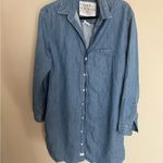 Frank & Eileen  Mary stonewashed shirt dress size Large Photo 1