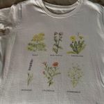 Flower Graphic Tee Multi Size L Photo 0