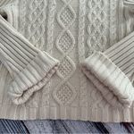 Vintage Y2K Cable Knit Wide Sleeve Knit Sweater​ Size M Photo 2
