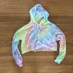 Eat sleep tissue crop hoodie Photo 0