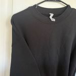 Alo Yoga Cityscape Sweatshirt Dress in Black Photo 5