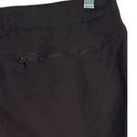 Nike  Womens Athletic Pants Size L Black Zip Pockets Zip Away Hem Mid Rise Photo 7