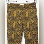 Joie  Marcena B Pants Cropped Snake Print Size 2 Photo 3