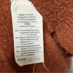 Madewell  XS merino wool alpaca blend cardigan sweater burnt orange brown Photo 5