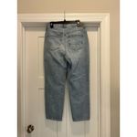 American Eagle Women’s  Jeans High Rise Mom Jean Size 10 Regular Stretch Med Wash Photo 5