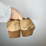 Seavees  Authentic California Suede Wedge Platform Shoes Women 8.5 Tan Lace Up Photo 2