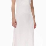 Aritzia Wilfred Only Slip Maxi Dress Size XL Cream White Neutral Light Birch Photo 0