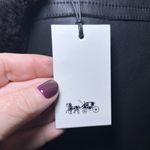 Coach New  Reversible Shearling Vest Black Outerwear Womens Size 4 Quiet Luxury Photo 3