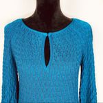 Missoni  dark teal knit long sleeve dress Photo 3