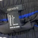 Forever 21 Wide Leg Striped Blue and Black Pants Photo 5