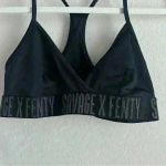 Savage X Fenty Black Racerback Bralette Size XS/S Photo 3