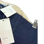 Vince  Chino Shorts High Waist Cotton Navy Blue Size US 8 Photo 7