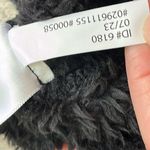 EXPRESS  faux fur sherpa black popover 1/4 zip cozy oversized sweatshirt jacket Photo 5