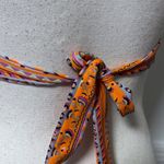 Aerie  • Orange Twist Bandeau Halter Bikini Top Photo 2