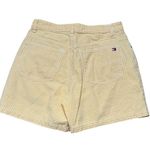 Tommy Hilfiger Cotton Gingham Checkered High Rise Short 8 Women’s Yellow Photo 1