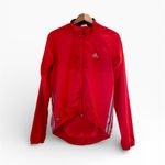 Adidas  CLIMAPROOF Red Packable Cycling Windbreaker Zip-Up Jacket, sz. S Photo 1