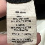 Chelsea and Violet Black Crochet Lace Knit Sweater Boho Dress M Photo 7