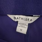 Athleta  Glacier Skinny Pants Womens 12 Purple Zip Pocket Athleisure Ski Outdoor Photo 7