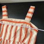 CAbi ✨ 6102 Cream Orange Striped Brunch Top Size S Photo 11