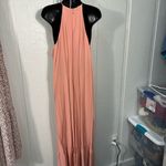 Tibi  Peach Sleeveless Pantsuit Size 10 EUC Photo 4