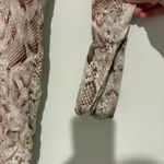 Habitual Rae Snake Print Button Front Shirtdress tan beige size XS Photo 5