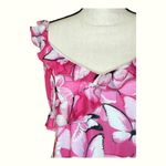 Elodie  Ruffle Neck Mesh Cami Butterfly Dress Size XL Photo 3