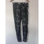 Pilcro  AND THE LETTERPRESS Black Funky Corduroy Pants Serif Size 26 Stretchy Photo 1