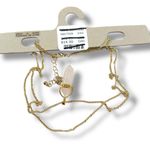 Urban Outfitters  Dainty Celestial Gold Crystal Pendant Layered Necklace NWT Photo 4