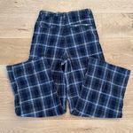 Jaded London  - Aphex Check Wide Leg Pants in Black & Gray Photo 3