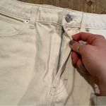 Free People NWT  Frayed Denim Skirt Photo 6