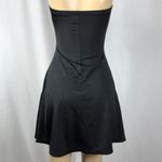 Zuliana Black Size Small Strapless Short Dress. Made in USA. New With Tags Photo 3