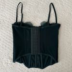 Urban Outfitters NWT Out From Under Modern Love Corset Dark Green Holly Photo 6