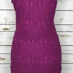 Free People Magenta Lace Cocktail Dress Size M Photo 0