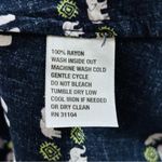 Crown & Ivy elephant print Black and Green halter top Size XL Photo 7