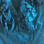 FINAL MARKDOWN Ladies junior ruffle front top small Photo 1