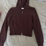 Cotton On Brown  Cropped Zip UO Photo 0