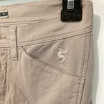 European Culture women's size 26 soft stretchy skinny casual leisure pants 25x32 Tan Photo 4
