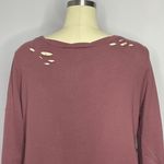 Romeo + Juliet Couture Distressed Sweatshirt M Photo 5