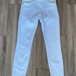 Current/Elliott The Stiletto Skinny Jeans Released Hem White Sugar Ankle 26 Photo 9