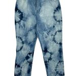 Juicy Couture  Indigo Relaxed-Fit Tie-Dyed Button Fly Jeans Size 30 NWT Photo 0