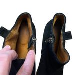 Madewell Billie Boot black suede block heel zipper closure booties size 8.5 Photo 5