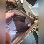 Coach Brown and Cream Crossbody Bag with Signature Monogram Photo 4