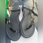 Chloé Chloe Marcie Leather Thong Sandals Photo 3