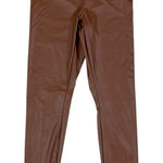 Aerie Offline  Faux Leather Shiny Coated High Rise Stretch Slim Fit Leggings M Photo 0