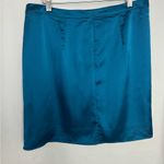 Sincerely Jules  Elegant Teal Skirt with back zipper mini NWT XL Photo 6