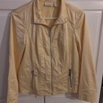 Chico's  Women's Lightweight Full Zip Jacket with‎ Pockets - Yellow Photo 0